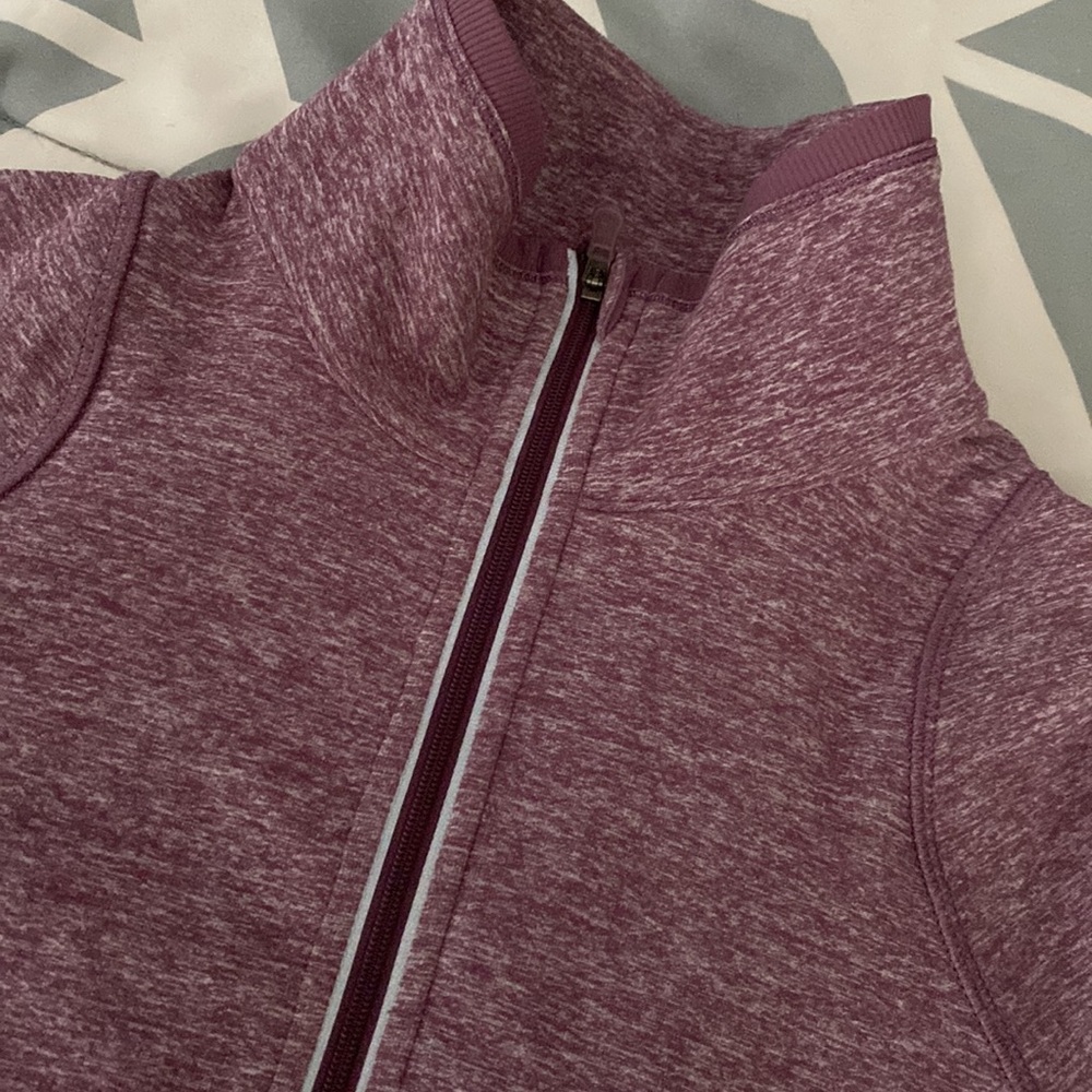 Lululemon Dash quarter zip Purple size 6 - Picture 2 of 5